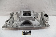 Aluminum Intake Manifold BEFORE Chrome-Like Metal Polishing and Buffing Services / Restoration Services