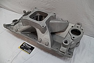 Aluminum Intake Manifold BEFORE Chrome-Like Metal Polishing and Buffing Services / Restoration Services