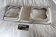 Edelbrock V8 Aluminum Intake Manifold BEFORE Chrome-Like Metal Polishing and Buffing Services / Restoration Services