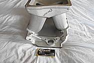 Edelbrock V8 Aluminum Intake Manifold BEFORE Chrome-Like Metal Polishing and Buffing Services / Restoration Services