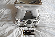 Edelbrock V8 Aluminum Intake Manifold BEFORE Chrome-Like Metal Polishing and Buffing Services / Restoration Services