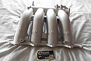 Aluminum Intake Manifold BEFORE Chrome-Like Metal Polishing and Buffing Services / Restoration Services