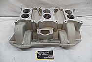 Aluminum Intake Manifold BEFORE Chrome-Like Metal Polishing and Buffing Services / Restoration Services