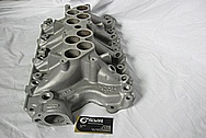 Ford Mustang Aluminum 5.8L V8 GT40 Lower Intake Manifold BEFORE Chrome-Like Metal Polishing and Buffing Services