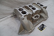 Aluminum Intake Manifold BEFORE Chrome-Like Metal Polishing and Buffing Services / Restoration Services