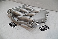 Aluminum Nissan GTR Race Port Intake Manifold BEFORE Chrome-Like Metal Polishing and Buffing Services / Restoration Services