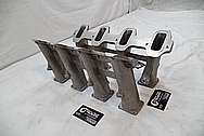 Aluminum Intake Manifold Runners BEFORE Chrome-Like Metal Polishing and Buffing Services / Restoration Services