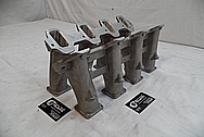 Aluminum Intake Manifold Runners BEFORE Chrome-Like Metal Polishing and Buffing Services / Restoration Services
