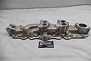 Navarro Reg Dual Aluminum Intake Manifold BEFORE Chrome-Like Metal Polishing and Buffing Services / Restoration Services