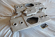 Crossram Aluminum Intake Manifold BEFORE Chrome-Like Metal Polishing and Buffing Services / Restoration Services