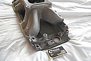 Edelbrock Victor Jr. Aluminum Intake Manifold BEFORE Chrome-Like Metal Polishing and Buffing Services / Restoration Services