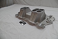 Weiand Aluminum Intake Manifold BEFORE Chrome-Like Metal Polishing - Aluminum Polishing 