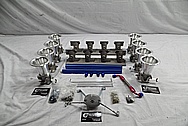 Aluminum Intake Manifold Kit BEFORE Chrome-Like Metal Polishing - Aluminum Polishing 