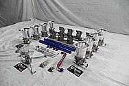 Aluminum Intake Manifold Kit BEFORE Chrome-Like Metal Polishing - Aluminum Polishing 