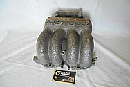 Mazda RX7 13B RE Aluminum Intake Manifold BEFORE Chrome-Like Metal Polishing and Buffing Services - Aluminum Polishing