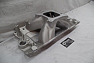 V8 Engine Aluminum Intake Manifold BEFORE Chrome-Like Metal Polishing - Aluminum Polishing