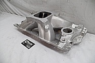 V8 Engine Aluminum Intake Manifold BEFORE Chrome-Like Metal Polishing - Aluminum Polishing