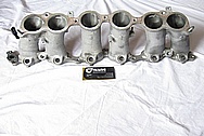 1993-1998 Toyota Supra 2JZ-GTE Lower Aluminum Intake Manifold BEFORE Chrome-Like Metal Polishing and Buffing Services