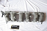 1993-1998 Toyota Supra 2JZ-GTE Lower Aluminum Intake Manifold BEFORE Chrome-Like Metal Polishing and Buffing Services