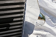 Mitsubishi Lancer Evolution (EVO) Aluminum Intercooler AFTER Chrome-Like Metal Polishing and Buffing Services