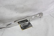 BK&T KA Bar Stainless Steel Knife AFTER Chrome-Like Metal Polishing and Buffing Services / Restoration Services 