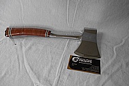 Stainless Steel hatchet Blade and Handle AFTER Chrome-Like Metal Polishing and Buffing Services / Restoration Services