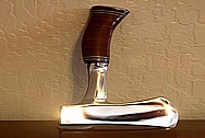 Stainless Steel hatchet Blade and Handle AFTER Chrome-Like Metal Polishing and Buffing Services / Restoration Services