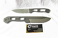 BK&T KA Bar Stainless Steel Knife BEFORE Chrome-Like Metal Polishing and Buffing Services / Restoration Services 
