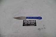 Stainless Steel Knife Blade BEFORE Chrome-Like Metal Polishing and Buffing Services / Restoration Services - Stainless Steel Polishing