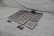 Stainless Steel Drain Pieces AFTER Chrome-Like Metal Polishing - Steel Polishing Services - Manufacturer Polishing Services