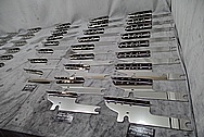 Stainless Steel Indian Scout Brackets AFTER Chrome-Like Metal Polishing - Aluminum Polishing - Manufacturer Polishing