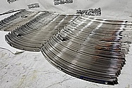 Harley Davidson Stainless Steel Brackets AFTER Metal Polishing Services / Restoration Services - Stainless Steel Polishing Service