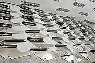 Harley Davidson Stainless Steel Brackets AFTER Metal Polishing Services / Restoration Services - Stainless Steel Polishing Service