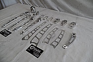 Vance & Hines Aluminum Motorcycle Parts AFTER Chrome-Like Metal Polishing - Stainless Steel Manufacturing Polishing / Production Polishing