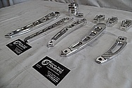 Vance & Hines Aluminum Motorcycle Parts AFTER Chrome-Like Metal Polishing - Stainless Steel Manufacturing Polishing / Production Polishing