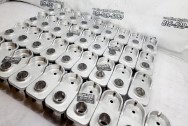 Aluminum Medical Fibrillation Machine Pieces Sand Moulding / Invetstment Castings AFTER Chrome-Like Metal Polishing and Buffing Services / Restoration Services - Aluminum Polishing - Sand Casting - Investment Casting 