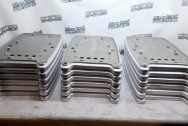 Aluminum Medical Fibrillation Machine Pieces Sand Moulding / Invetstment Castings AFTER Chrome-Like Metal Polishing and Buffing Services / Restoration Services - Aluminum Polishing - Sand Casting - Investment Casting 