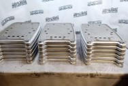 Aluminum Medical Fibrillation Machine Pieces Sand Moulding / Invetstment Castings AFTER Chrome-Like Metal Polishing and Buffing Services / Restoration Services - Aluminum Polishing - Sand Casting - Investment Casting 