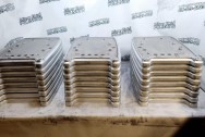 Aluminum Medical Fibrillation Machine Pieces Sand Moulding / Invetstment Castings AFTER Chrome-Like Metal Polishing and Buffing Services / Restoration Services - Aluminum Polishing - Sand Casting - Investment Casting 