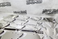 Harley Davidson Stainless Steel Brackets AFTER Chrome-Like Metal Polishing and Buffing Services / Restoration Services - Stainless Steel Polishing - Manufacturer Polishing Services 