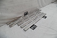 Stainless Steel Drain Pieces AFTER Chrome-Like Metal Polishing - Stainless Steel Polishing - Manufacture Polishing 