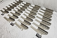 Indian Motorcycle Stainless Steel Brackets BEFORE Chrome-Like Metal Polishing and Buffing Services - Stainless Steel Polishing