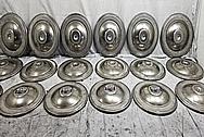 Stainless Steel Manufacturer Breather Lids BEFORE Chrome-Like Metal Polishing and Buffing Services - Stainless Steel Polishing Services - Manufacturer Polishing