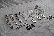 Vance & Hines Aluminum Motorcycle Parts BEFORE Chrome-Like Metal Polishing - Stainless Steel Manufacturing Polishing / Production Polishing