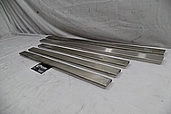 Stainless Steel Drain Pieces BEFORE Chrome-Like Metal Polishing - Stainless Steel Polishing - Manufacture Polishing 