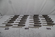 Stainless Steel Indian Scout Brackets BEFORE Chrome-Like Metal Polishing - Aluminum Polishing - Manufacturer Polishing