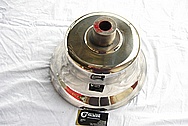 Bronze Old Train Bell AFTER Chrome-Like Metal Polishing and Buffing Services