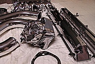 Toyota Supra 2JZGTE Parts AFTER Chrome-Like Metal Polishing and Buffing Services