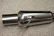 Titanium Exhaust System AFTER Chrome-Like Metal Polishing and Buffing Services