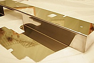 Ford Mustang GT Aluminum Air Deflector AFTER Chrome-Like Metal Polishing and Buffing Services